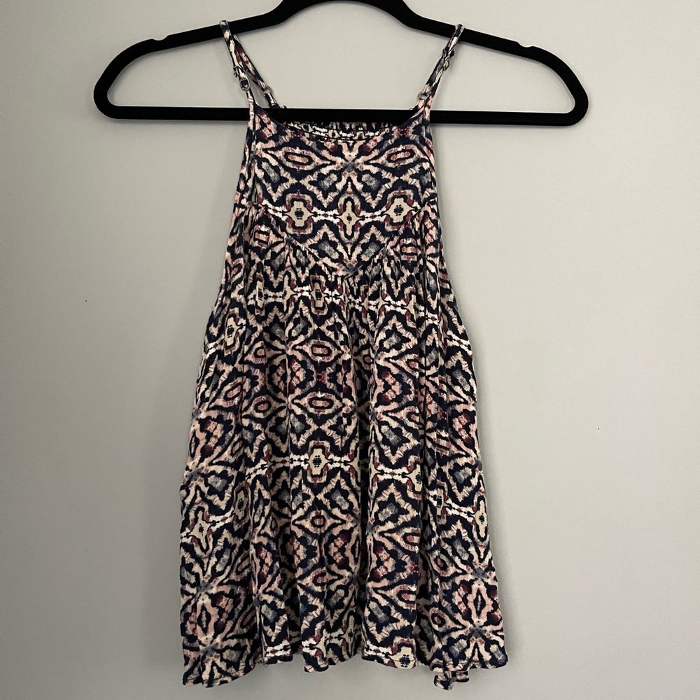 Aeropostale Tribal Print Tank Top Size Small